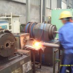 螺旋地樁縮管加熱設備–高頻爐新用途